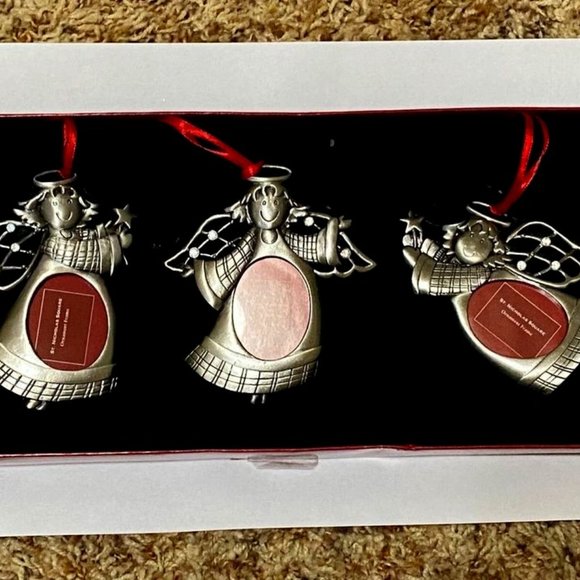 Kohl's Holiday St Nicholas Square Angel Ornament Frames Set Of 3